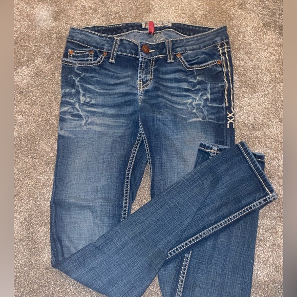BKE Madison Skinny Jeans Size: W: 27  L: 33.5 - Picture 2 of 2